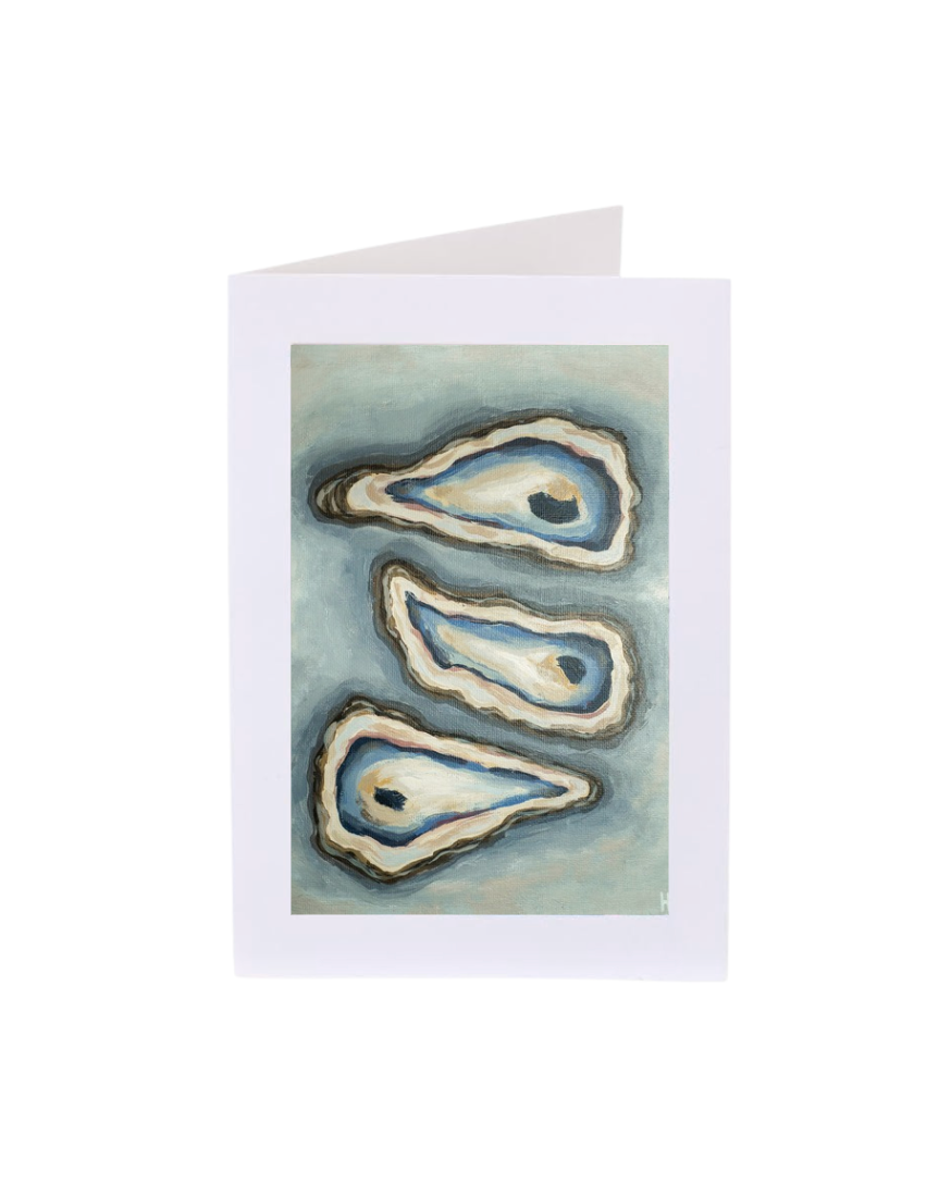 Island Oysters Notecard