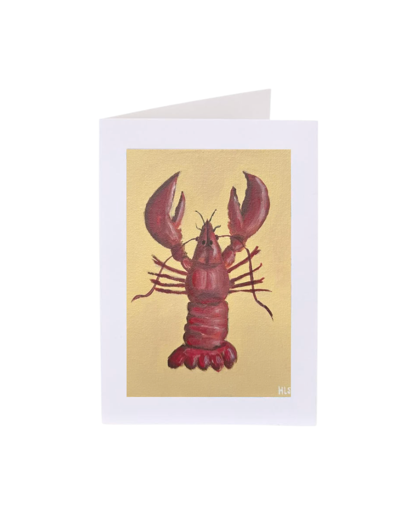 Lobster Notecard